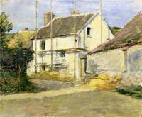 Robinson, Theodore - House with Scaffolding